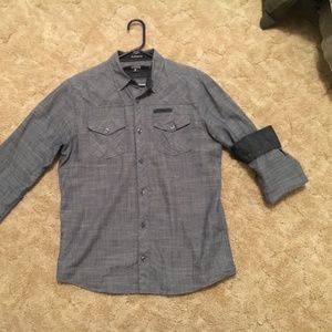 Carbon Button Down Size Small - Dark Blue